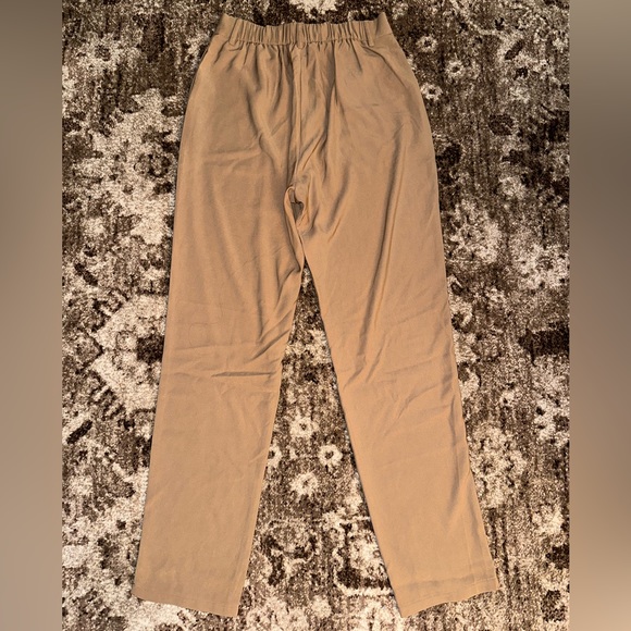 Khaki Straight Leg Dress Pants - Size Medium - Picture 3 of 7